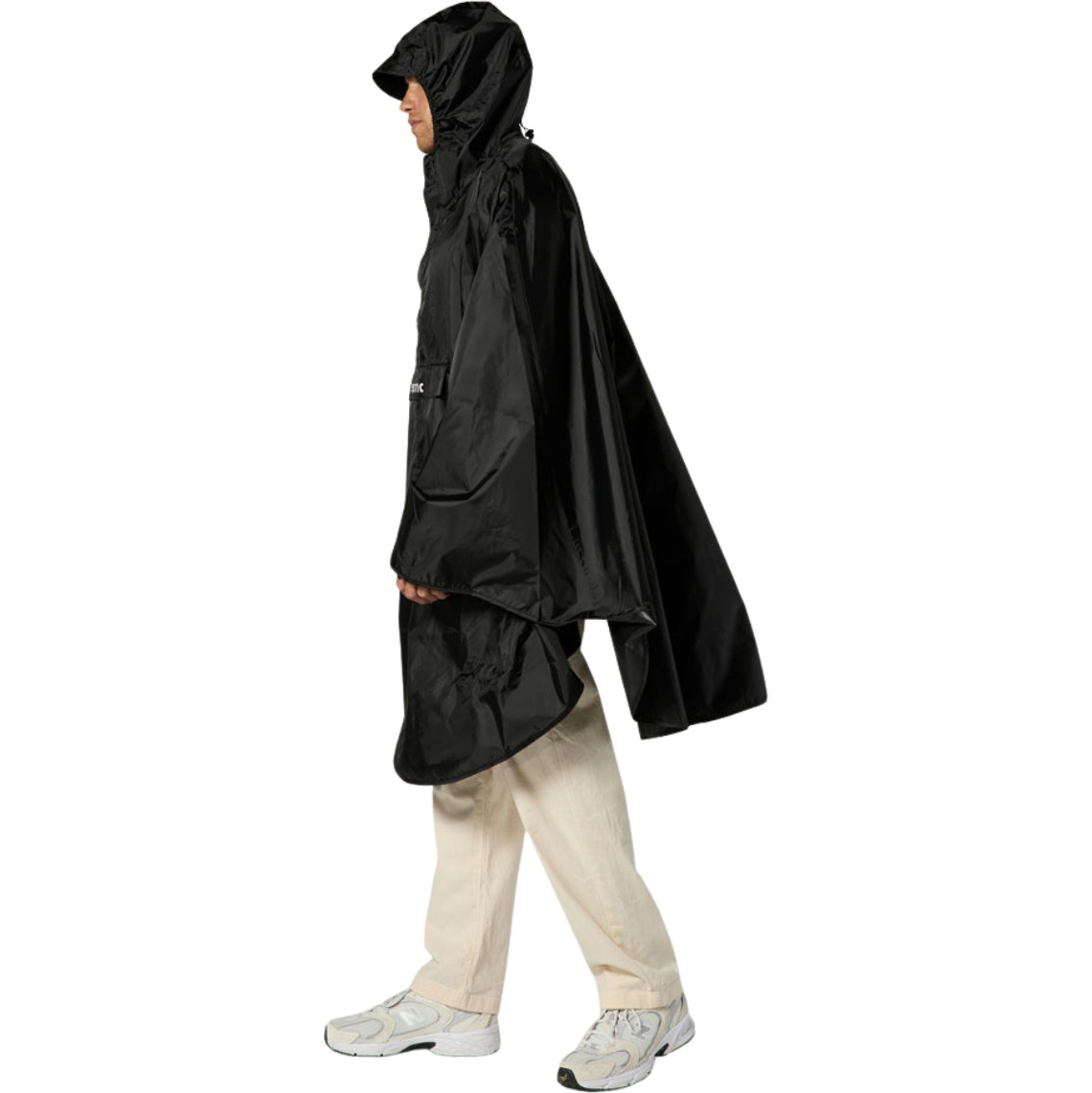 2026 Mystic Waterproof Rain Poncho 35101.260005 - Black